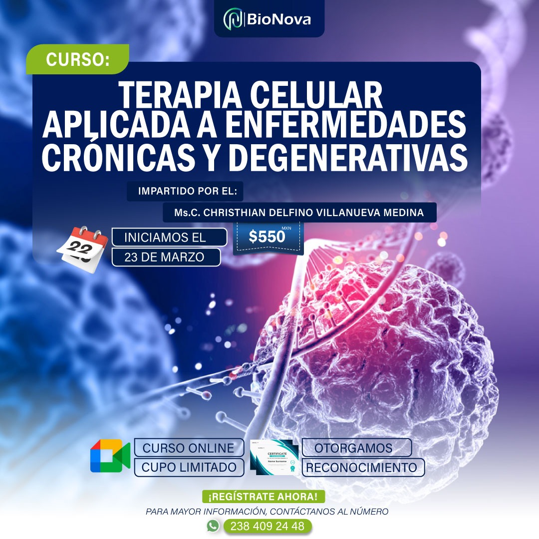 Terapia celular aplicada a enfermedades crónicas y degenerativas