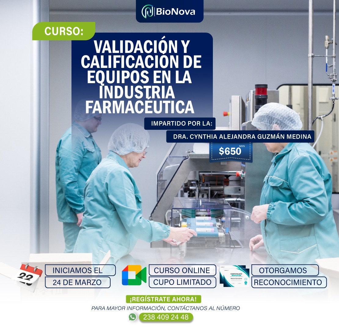 Validación de equipos en la industria farmacéutica